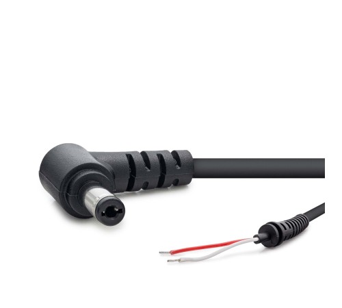 Notebook Adaptör Kablosu 5.5*2.5 L Tip 30W-90W 1.2M Siyah HDX5537