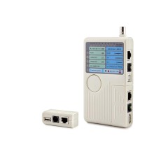 Kablo Test Cihazı Rj11 + Rj45 + Bnc + Usb HDX6505