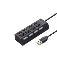 Usb Hub 4*Usb Siyah HDX7008