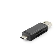 Card Reader Usb + Type-C Mıcro Sd Siyah HDX7026