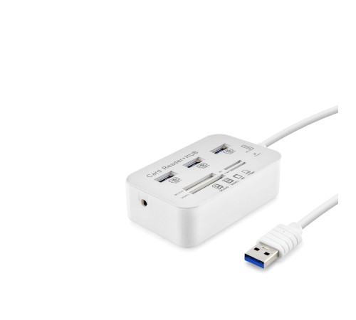 Usb3.0 Hub 3*Usb3.0 + Ms + Sd + M2 + Tf 20Cm Beyaz HDX7028