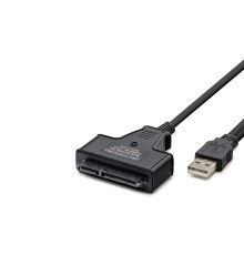 Usb To Sata Kablo 2.5 Güç Girişli 38Cm Siyah HDX7516