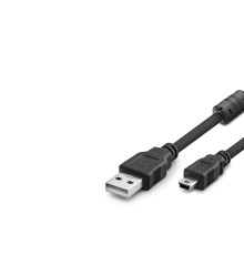 Usb Mını V3/5Pın To Usb Kablo 5M Siyah HDX7520