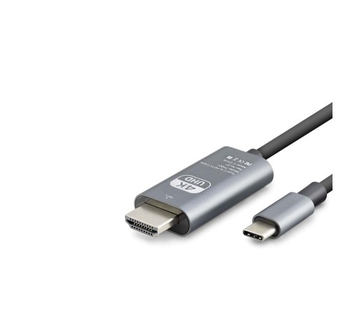 Type-C To Hdmı Kablo Hdtv 4K Ultra Hd Pvc Gri HDX7853