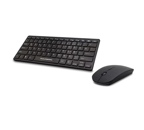 Wıreless Smart Klavye Mouse Set Q Siyah HR839