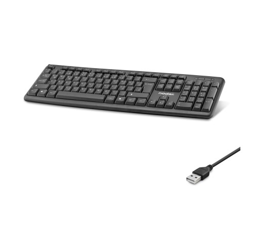 Ablolu Standart Klavye Q Siyah ND816