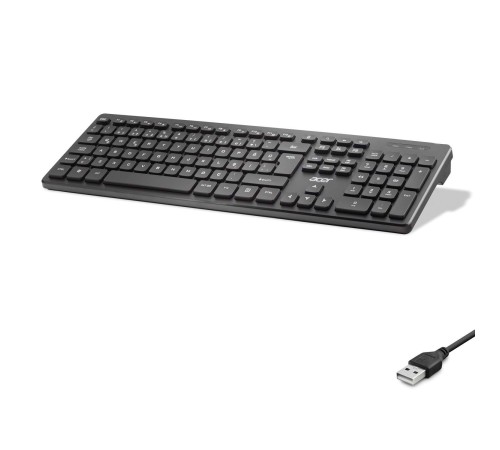 Kablolu Klavye Q 1.8M Siyah OAK920KS