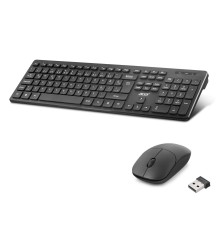 Wıreless Klavye Mouse Set Q Siyah OAK920S