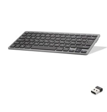 Bluetooth Klavye Multıdevıce Dual Mode 2.4Ghz Siyah OKR220S