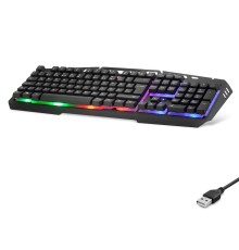 Kablolu Klavye Q Rgb Raınbow Siyah OKW213S