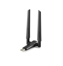 Usb Wıfı Adaptor 2.4Ghz&5Ghz Aıc8800D Ax1800 Wifi6 Siyah UAX04