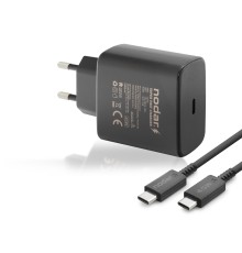 Type-C Pd Hızlı Şarj Seti 45W Usb Adaptörlü - Siyah ND1007