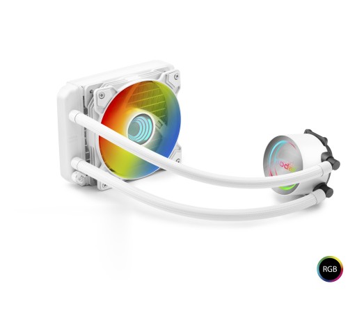 Argb Sıvı Soğutmalı İşlemci Fanı 120 Mm - Beyaz ND2501