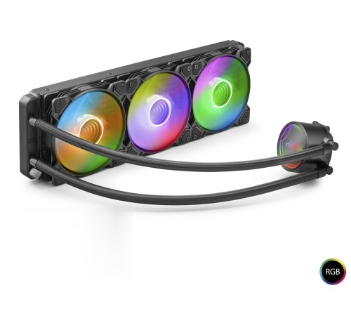 Argb Sıvı Soğutmalı İşlemci Fanı 360 Mm - Siyah ND2505