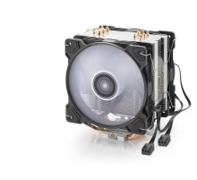 Cpu İşlemci Kule Tipi Soğutucu Çift Fanlı 6 Bakır Borulu - Siyah ND2601