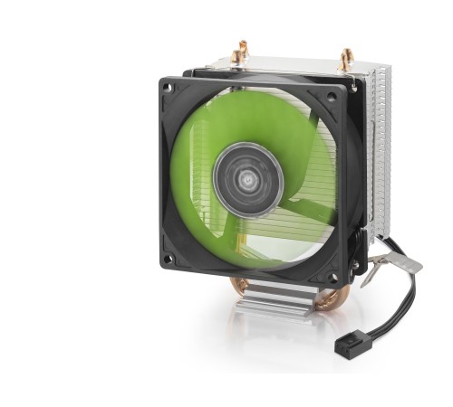 Cpu İşlemci Soğutucu 2 Bakır Borulu - Siyah ND2607