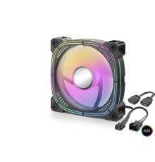 Kasa Fanı 3. Nesil Argb 12 Cm - Siyah Nd2656