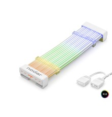 24 Pin Argb Anakart Güç Uzatma Kablosu Bükülebilir 2 Mm 108 Led Beyaz ND2812W