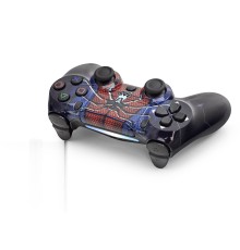 Gamepad Ps4 Uyumlu - Siyah Mavi Kırmızı ND400W