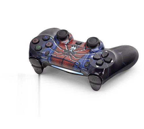Gamepad Ps4 Uyumlu - Siyah Mavi Kırmızı ND400W