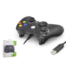 Gamepad Pc Xbox 360 Uyumlu Kablolu - Siyah ND506B