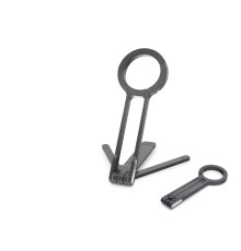 Manyetik Katlanir Masaüstü Telefon Standi Metal - Siyah ND8030