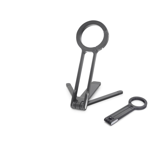 Manyetik Katlanir Masaüstü Telefon Standi Metal - Siyah ND8030