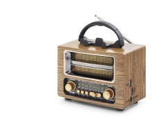 Bluetooth Nostaljik Hoparlör Fm 16.7 X 9.5 X 13.8 Cm NS6637BT