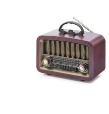 Bluetooth Nostaljik Hoparlör Fm 24.8 X 11.7 X 18.5 Cm NS6639BT