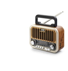 Bluetooth Nostaljik Hoparlör Fm 16.5 X 6.9 X 11.9 Cm NS7115BT
