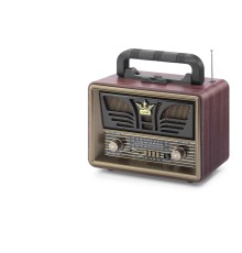 Bluetooth Nostaljik Hoparlör Fm 23.5 X 12 X 19 Cm NS8071BT