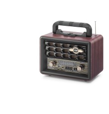 Bluetooth Nostaljik Hoparlör Fm 23.5 X 12 X 19 Cm NS8072BT