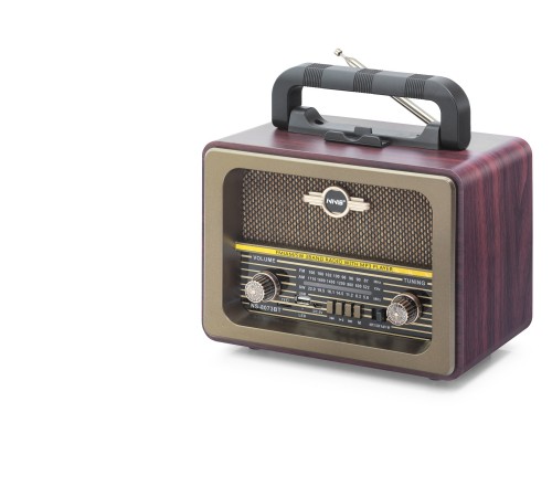 Bluetooth Nostaljik Hoparlör Fm 23.5 X 12 X 19 Cm NS8073BT