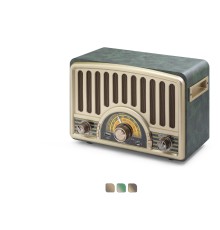 Bluetooth Nostaljik Hoparlör Fm 30 X 15 X 20 Cm R1928BT