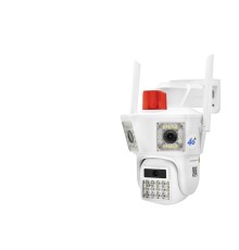 4G Speed Dome Ip Kamera 2 × 3 Mp Lens Beyaz -45AI