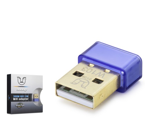 Usb Wifi Adaptör 300 Mbps Dvr Uyumlu W103