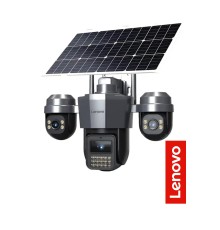 Smart Solar 4G Sim Kartlı Ip Güvenlik Kamerası 3 Lens 3X3Mp Aov Ptz W14CZ