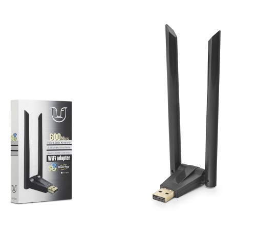 Usb Wifi Adaptör 600 Mbps Ac Dual Band W166