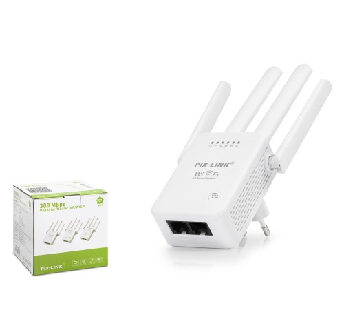 Wifi Repeater / Router / Ap 300 Mbps - Beyaz LV-WR47D4Q