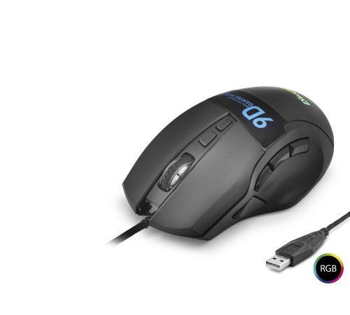 X10 Mouse 12800 Dpi 9 Tuş Makro 1000 Hz Rgb - Siyah