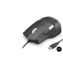X13 Mouse 12400 Dpi 10 Tuş Makro 1000 Hz Rgb - Siyah