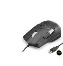 X13 Mouse 12400 Dpi 10 Tuş Makro 1000 Hz Rgb - Siyah