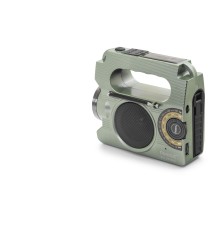 Fm Radyo Usb Solar Şarjlı Dinamolu Led El Fenerli Taşınabilir Kamp Hoparlörü FX2519S