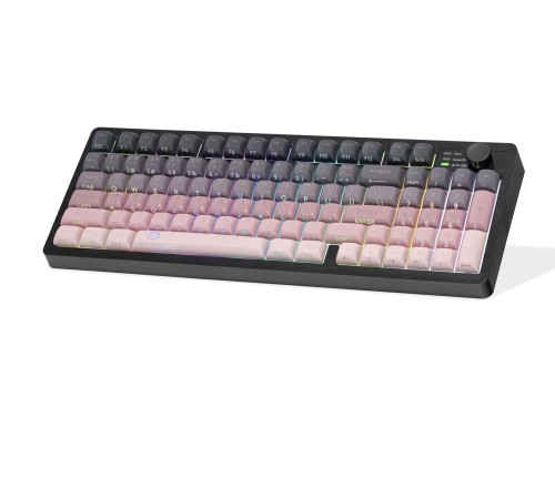 Tri Mode Klavye Rgb Sessiz 95 Tuş Pembe G518YP