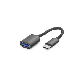 Type-C To Usb 3.0 Otg Adaptör - Siyah HDX1001S