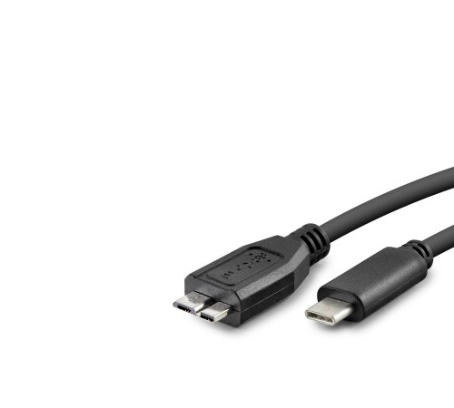 Type-C To Micro-B 3.0 Kablosu 60 Cm - Siyah HDX1062