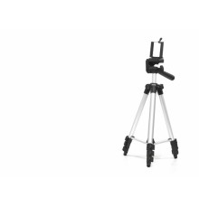 Telefon Tripodu Ayarlanabilir Başlıklı 100 Cm - Gümüş HDX3110