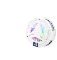 Telefon Soğutucu Fan Manyetik Isı Göstergeli Rgb - Beyaz HDX4380