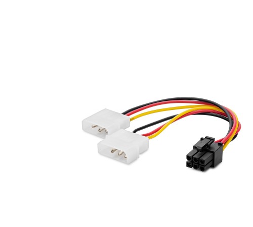 Ekran Kartı Power Y Kablosu 2X 4 Pin To 6 Pin 12V 26 Cm HDX5520
