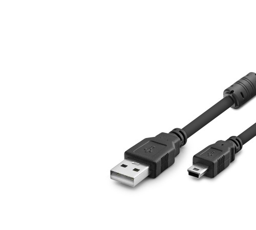 Usb Mini V3/5Pin To Usb Kablo 3 M - Siyah HDX7523